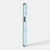 Landoverschrijdende ski's op sneeuwdoos iPhone iPhone 15 Case (Rechterkant)