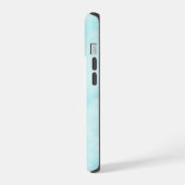 Landoverschrijdende ski's op sneeuwdoos iPhone iPhone 15 Case (Linkerkant)