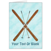 Landoverschrijdende sneeuw (Voorkant)