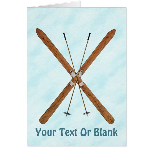 Landoverschrijdende sneeuw (Voorkant)