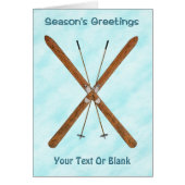 Landoverschrijdende sneeuw (Voorkant)