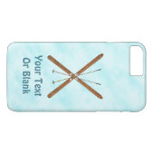 Landoverschrijdende sneeuw Case-Mate iPhone case (Achterkant (Horizontaal))