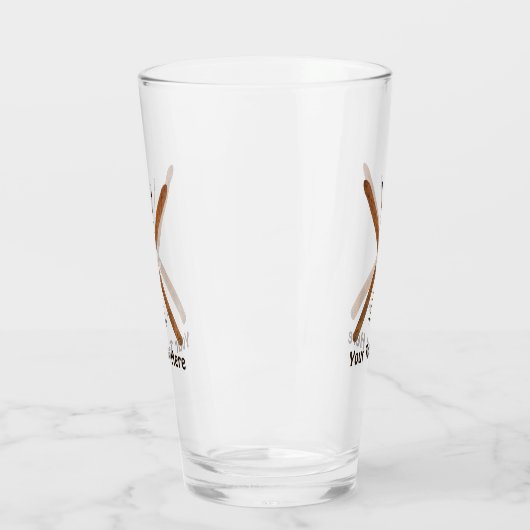 Landoverschrijdende sneeuw glas (Links)