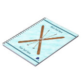 Landoverschrijdende sneeuw notitieboek (Linkerzijde)