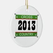 Landoverschrijdende versiering 2013 keramisch ornament (Rechts)