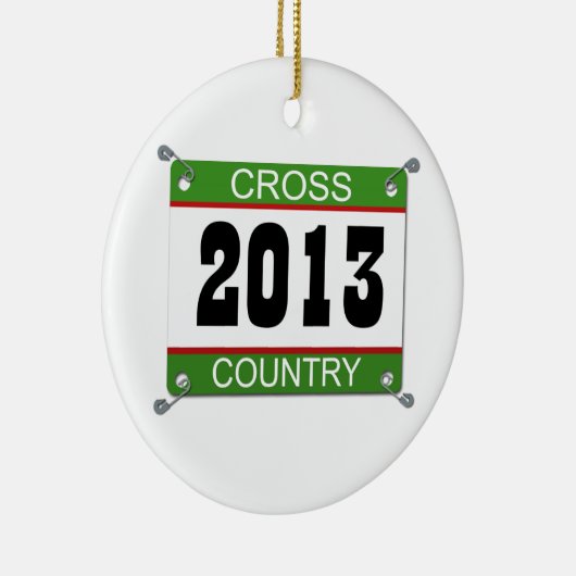 Landoverschrijdende versiering 2013 keramisch ornament (Rechts)