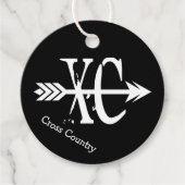 Landoverschrijdende XC actief Bedankjes Labels (Voorkant)