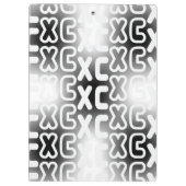 Landoverschrijdende XC-coachklembord Klembord (Achterkant)