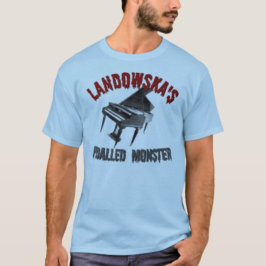 Landowska's gepantserde monster t-shirt (Voorkant)