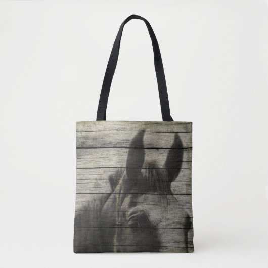 Landpaard Tote Bag (Voorkant)