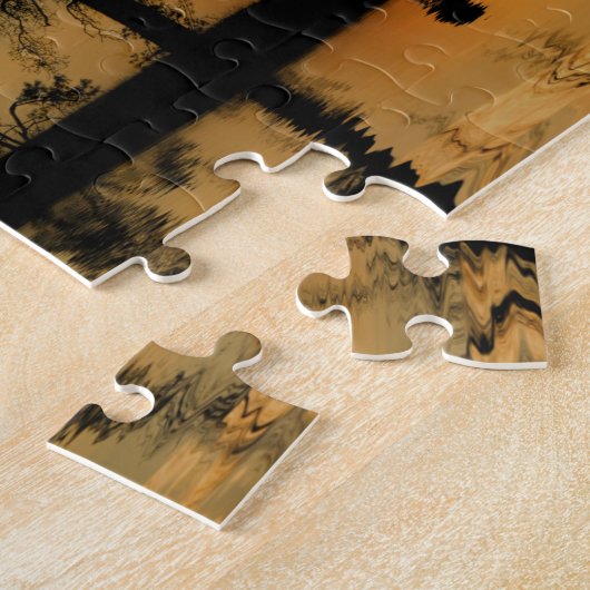 Landpaarden in het zuidwesten legpuzzel (Zijkant)