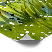 Landpad naar de Waterverf de Havelland Poster (Hoek)