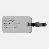 Landpoort in Korcula stad - Dalmatië, Kroatië Bagagelabel (Achterkant horizontaal)