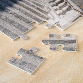 Landpoort in Korcula stad - Dalmatië, Kroatië Legpuzzel (Zijkant)