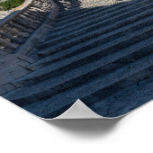 Landpoort in Korcula stad - Dalmatië, Kroatië Poster (Hoek)