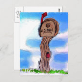 landpostvak briefkaart (Voorkant / Achterkant)