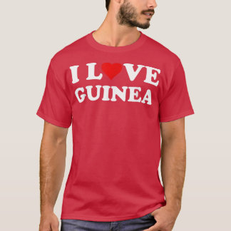 Landreis Souvenir I Love Guinea T-shirt