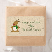 Landrendierlabel Etiket (Insitu)