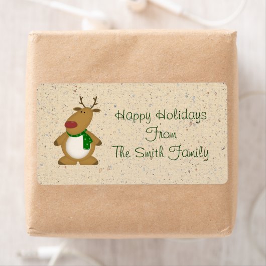 Landrendierlabel Etiket (Insitu)