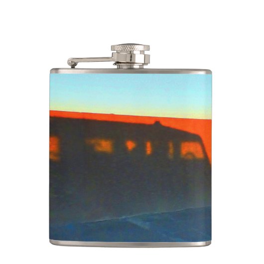 Landrover Hipflask 1 Heupfles (Voorkant)