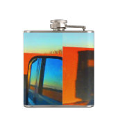 Landrover Hipflask 1 Heupfles (Achterkant)