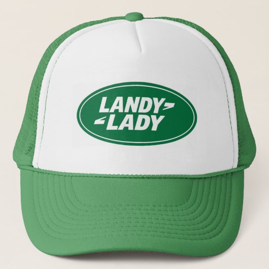 landrover.landy.lady trucker pet (Voorkant)