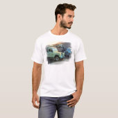 Landrover Mannen T-shirt 1970 (Voorkant volledig)
