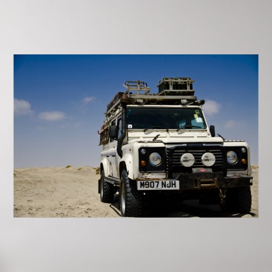 Landrover Poster (Voorkant)