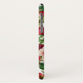 Landroze rode groene  bloem Case-Mate iPhone case (Achterkant/links)