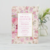 Landroze  Vrijgezellenfeest Kaart (Staand voorkant)