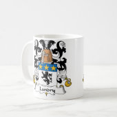 Landry Family Crest Koffiemok (Voorkant links)