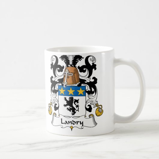 Landry Family Crest Koffiemok (Rechts)