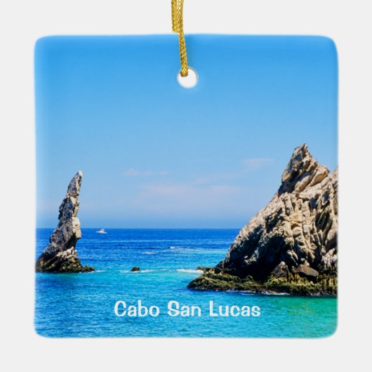 Lands End, Cabo San Lucas Keramisch Ornament (Voorkant)