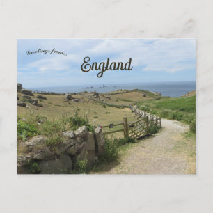 Land's End Cornwall Engeland Briefkaart