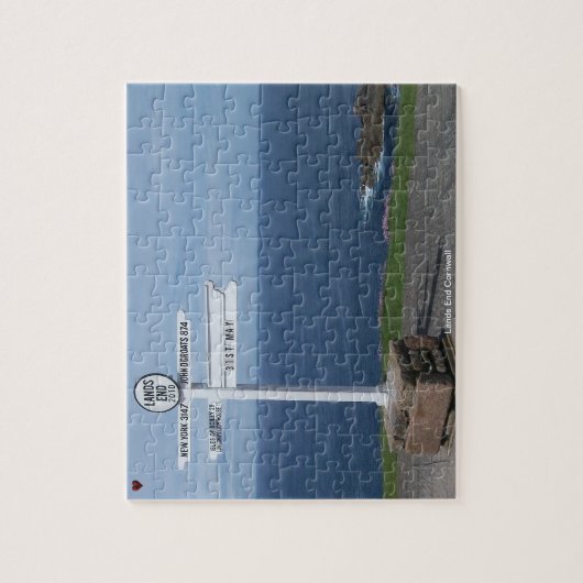 Lands End Cornwall Legpuzzel (Verticaal)