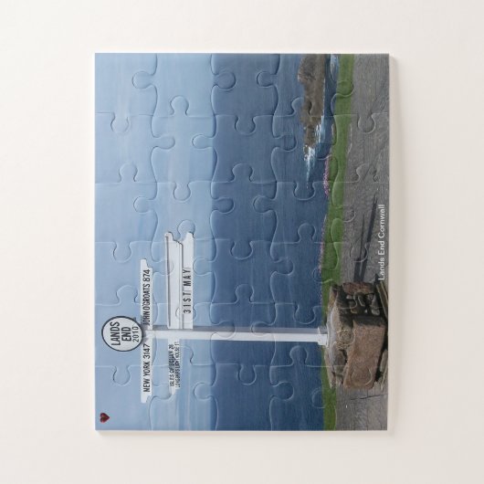 Lands End Cornwall Legpuzzel (Verticaal)