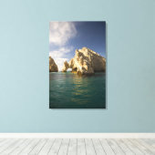 Land's End, De Boog bij Cabo San Lucas, Baja Canvas Afdruk (Insitu (Houten vloer))