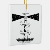 Land's End John o'groats vuurtoren Keramisch Ornament (Rechts)