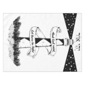 Land's End John o'groats vuurtoren Tafelkleed (Voorkant (Horizontaal))