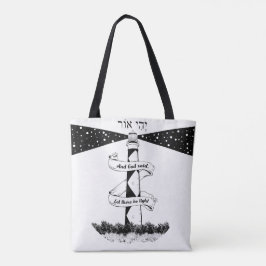 Land's End John o'groats vuurtoren Tote Bag