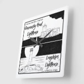 Land's End John o'groats vuurtoren Vierkante Klok (Hoek)