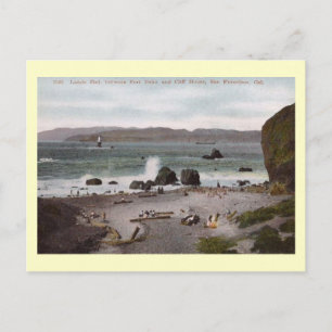 Land's End, San Francisco, Vintage van Californië Briefkaart