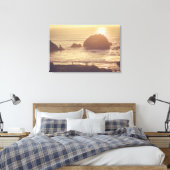 Lands End Sunset, San Francisco Stretched Canvas (Insitu (Slaapkamer))