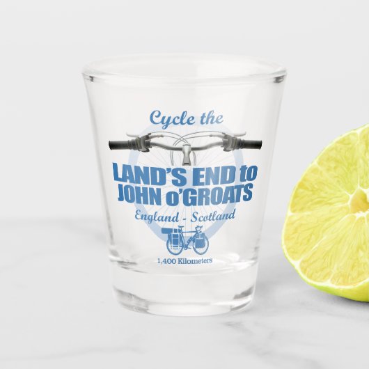Land's End to John o'Groats (H2) Shot Glas (Voorkant)