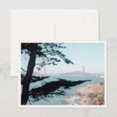 Lands End Wandelroute Sea Cliff Golden Gate Bridge Briefkaart (Voorkant / Achterkant)