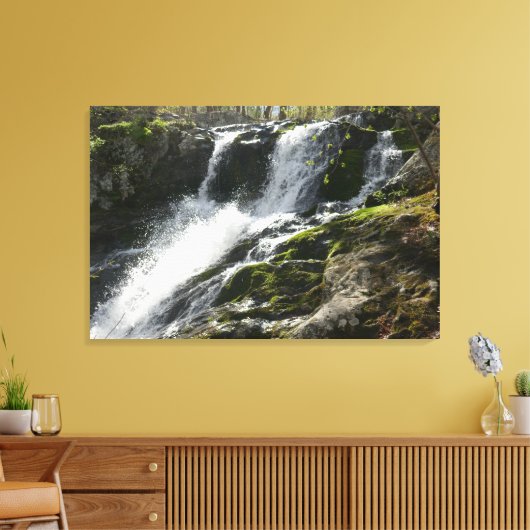 Lands Run Falls Canvas Afdruk (Insitu (Woonkamer))
