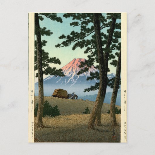 Landsape Scenery Mt. Fuji Briefkaart (Voorkant)