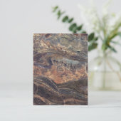 Landsat 7 Gosses Bluff Briefkaart (Staand voorkant)
