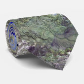 Landsat 7 Lake Carnegie Stropdas (Opgerold)