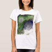 Landsat 7 Richat Structure T-shirt (Voorkant)